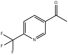 1-[6-(三氟甲基)吡啶-3-基]乙酮 结构式