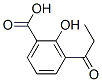 2-Hydroxy-3-propionylbenzoic acid 结构式
