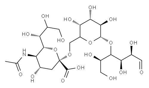 6'-唾液乳糖 结构式