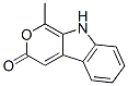 1-METHYLPYRANO(3,4-B)INDOL-3(9H)-ONE 结构式