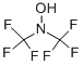 N,N-BIS(TRIFLUOROMETHYL)HYDROXYLAMINE 结构式