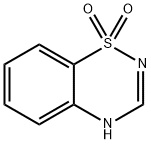 2H-1,2,4-Benzothiadiazine 1,1-dioxide 结构式