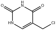 5-氯甲基尿嘧啶 结构式