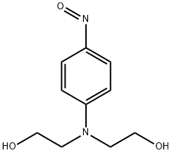 2,2'-[(4-nitrosophenyl)imino]bisethanol 结构式