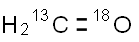 一氧化碳-13C-18O 气体 结构式