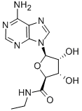 5'-N-乙基酰胺基腺苷 结构式