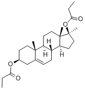 美雄醇二丙酸酯 结构式