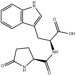 5-oxoprolyltryptophan 结构式