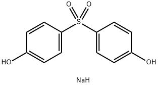 disodium p,p'-sulphonylbis(phenolate)  结构式