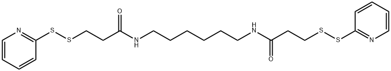 1,6-Hexane-bis-[3-(2-pyridyldithio)propionamide] 结构式