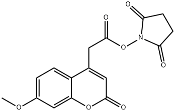 2,5-Dioxopyrrolidin-1-yl2-(7-methoxy-2-oxo-2H-chromen-4-yl)acetate