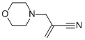 2-(MORPHOLINOMETHYL)ACRYLONITRILE 结构式