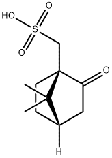樟脑磺酸 结构式