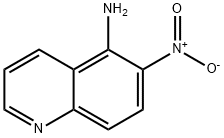 5-氨基-6-硝基喹啉 结构式
