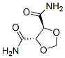 1,3-Dioxolane-4,5-dicarboxamide,(4S,5S)-(9CI) 结构式