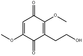 2,5-Cyclohexadiene-1,4-dione, 3-(2-hydroxyethyl)-2,5-dimethoxy- (9CI) 结构式