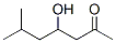 2-Heptanone, 4-hydroxy-6-methyl-, (+)- (9CI) 结构式