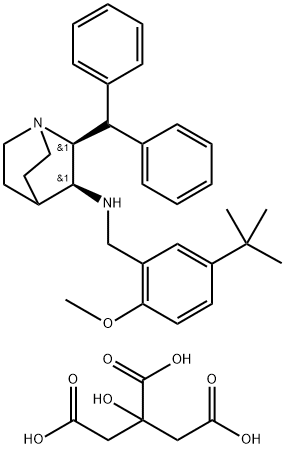 马罗皮坦柠檬酸盐 结构式