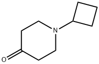 N-环丁基-4-哌啶酮 结构式