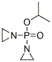 Bis(1-aziridinyl)phosphinic acid isopropyl ester 结构式