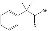 α,α-二氟苯乙酸 结构式