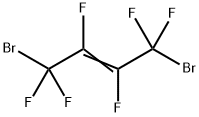 1,4-二溴六氟-2-丁烯 结构式