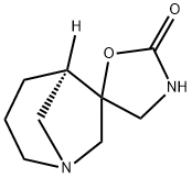 Spiro[1-azabicyclo[3.2.1]octane-6,5-oxazolidin]-2-one, (5R)- (9CI) 结构式