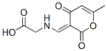 Glycine, N-[(6-methyl-2,4-dioxo-2H-pyran-3(4H)-ylidene)methyl]- (9CI) 结构式