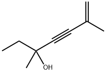 3,6-DIMETHYL-6-HEPTEN-4-YN-3-OL 结构式