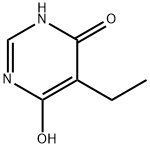 5-乙基嘧啶-4,6-二醇 结构式