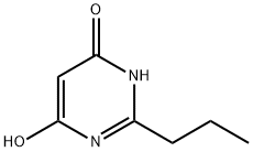 2-丙基嘧啶-4,6-二醇 结构式