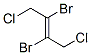 2,3-dibromo-1,4-dichlorobut-2-ene 结构式