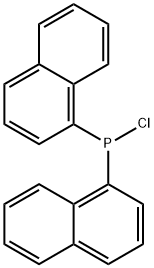 二(1-萘基)氯化膦 结构式