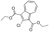 Diethyl 2-chloro-1,3-azulenedicarboxylate 结构式