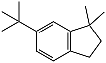 1,1-Dimethyl-6-tert-butyl-indan 结构式