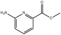 6-氨基吡啶甲酸甲酯 结构式