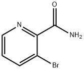 3-BROMO-PYRIDINE-2-CARBOXYLIC ACID AMIDE 结构式