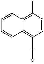 1-氰基-4-甲基萘 结构式