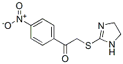 2-(p-Nitrophenacylthio)-2-imidazoline 结构式