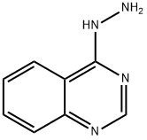 4-肼基喹唑啉 结构式