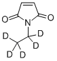 N-乙基马来酰亚胺-D5 结构式