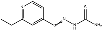 2-Ethylpyridine-4-carbaldehyde thiosemicarbazone 结构式