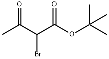 Butanoic acid, 2-broMo-3-oxo-, 1,1-diMethylethyl ester 结构式