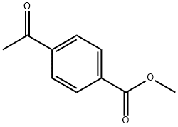 4-乙酰基苯甲酸甲酯 结构式