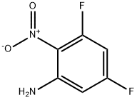 3,5二氟-2-硝基苯胺 结构式