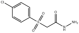 (4-CHLOROBENZENESULFONYL)ACETIC ACID HYDRAZIDE 结构式