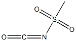 Methanesulfonyl isocyanate 结构式