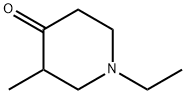 1-乙基-3-甲基-4-哌啶酮 结构式