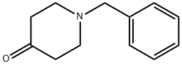 1-苄基-4-哌啶酮 结构式