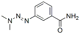 m-(3,3-Dimethyl-1-triazeno)benzamide 结构式
